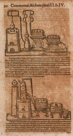 Scientific Equipment From Andrea Libavius's Comentarii Alchimiae