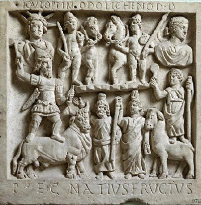 Figures of Giove Dolicheno ca. 1st  A.D.