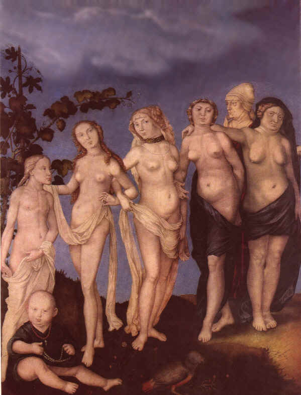 Hans Baldung Grien It seven age of woman