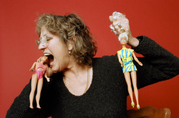 Germaine Greer and Barbie