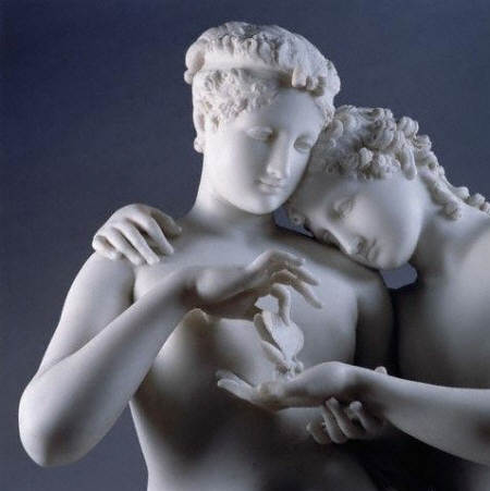 Cupid and Psyche by A. Canova 1802