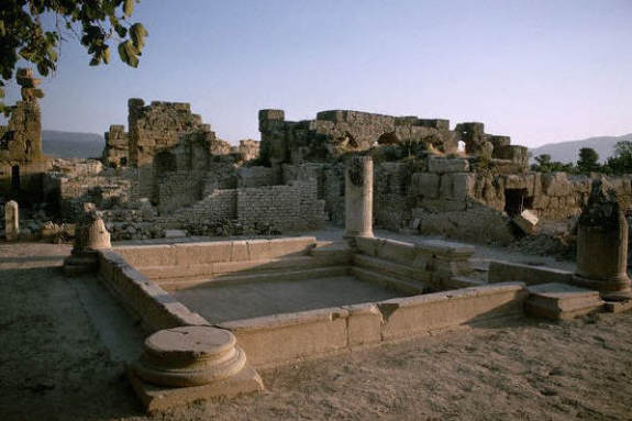 Ruins of the Baths of Hadrian in Aphrodisias