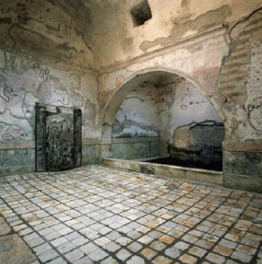 Bathing Room in the Thermae at Herculaneum