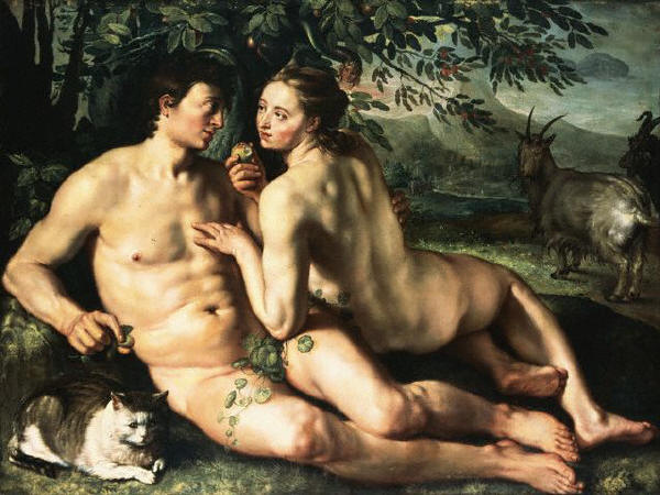 The Fall of Man by Hendrick Goltzius 1616