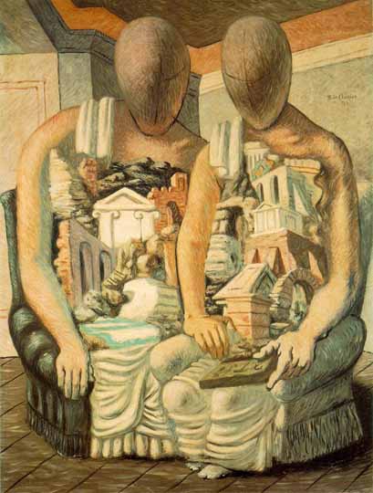 Giorgio de Chirico. The Archaeologists