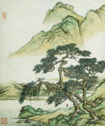 Landscape by Cai Jia 1795