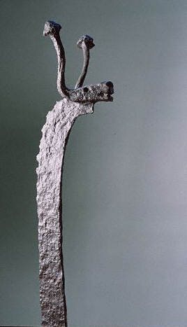 Celtic Wrought Iron Fire-Dog