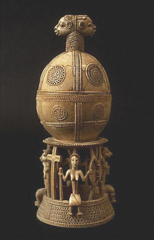 Ivory Saltcellar From Sierra Leone 16th 