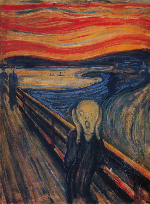 The Scream by Edvard Munch 1893