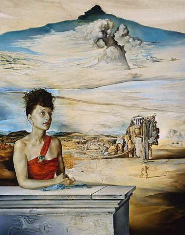 Portrait of Mrs. Jack Warner by Salvador Dali 1945