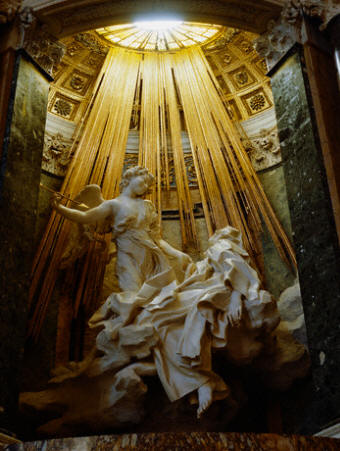 Ecstasy of Saint Teresa by Gian Lorenzo Bernini