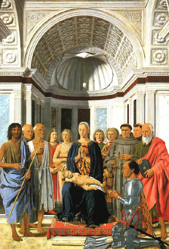 Madonna and Child with Saints by Piero della Francesca