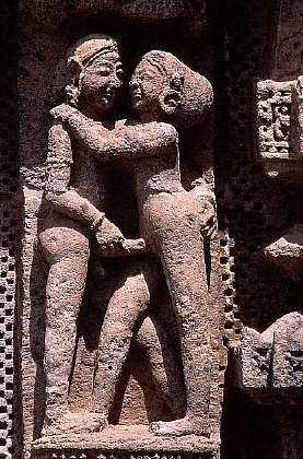 Erotic Temple Sculpture