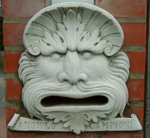 Mail Slot Grotesques of Tuscany