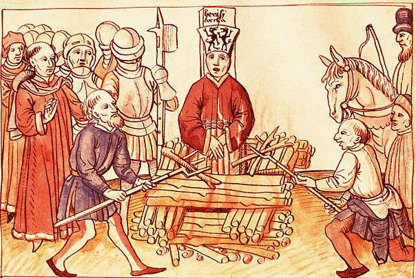 Jan Hus Burned at the Stake From The Chronicle of Ulrich of Reichental