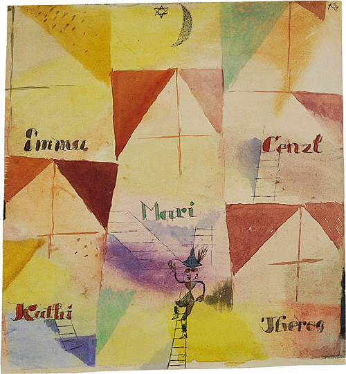 The Bavarian Don Giovanni  by Paul Klee 1919