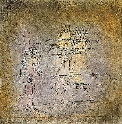 Tightrope Walker by Paul Klee, 1923