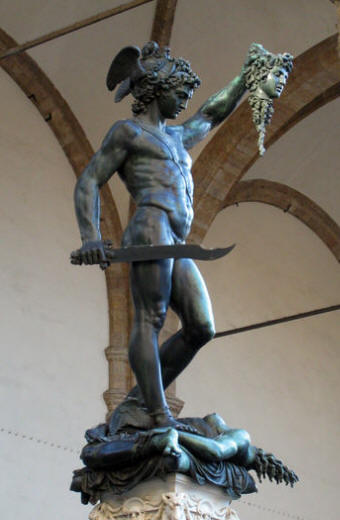 Perseus with the Head of Medusa by Benvenuto Cellini