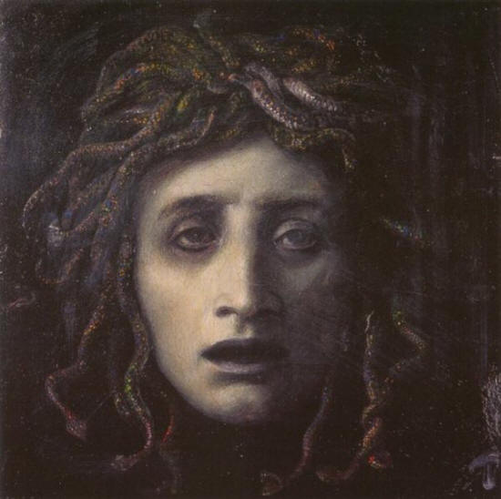 Medusa by Arnold Bocklin