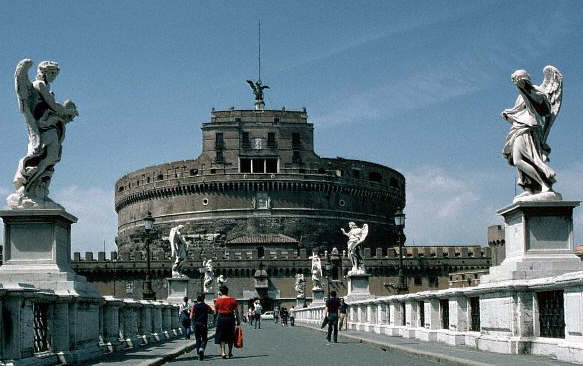 Ponte and Castel Sant' Angelo, Rome