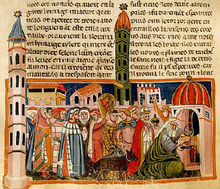 Sacrificial Scene 14th c