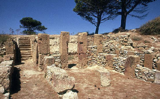 Necropolis on the Island of Motya, Sicily