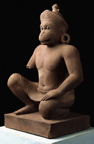 Monkey Guardian Figure 967 A.D.