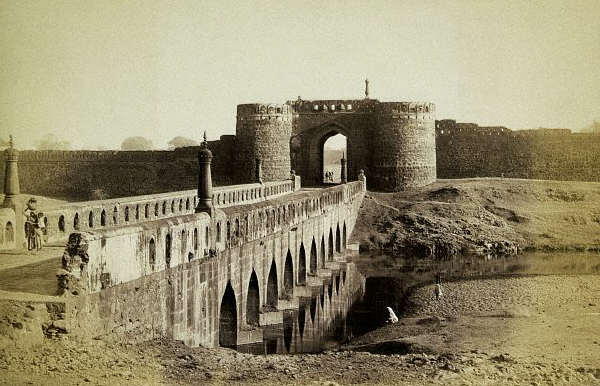 Bridge Leading to the Ajanta Village Entrance, India