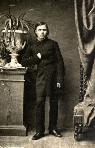 Nietzsche as a young man