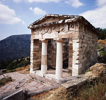 The Athenian Treasury at Delphi