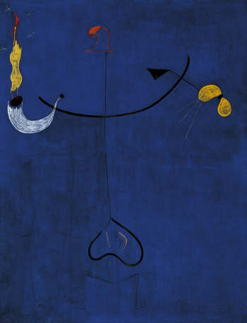 Joan Miró, Catalan Peasant with a Guitar, 1924