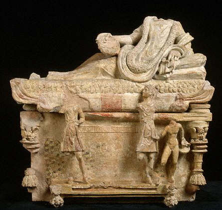 Ancient Italian Sarcophagus