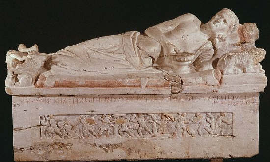 Etruscan sarcophagus