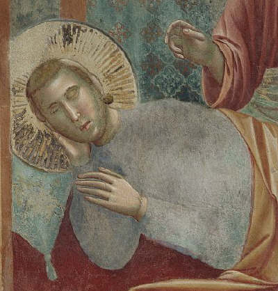 St. Francis' Vision of a Heavenly Palace by Giotto