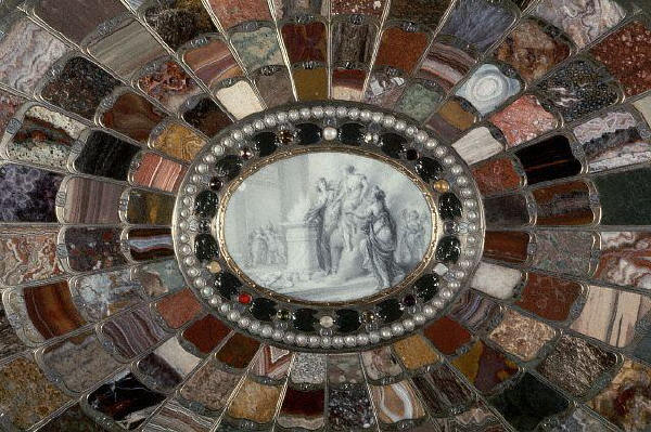 Table of Teschen by Johann-Christian Neuber 18th 