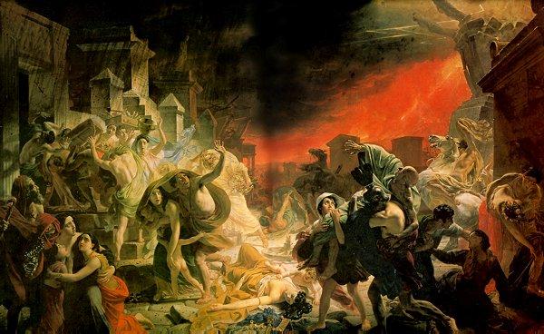 The Last Day of Pompeii by Karl Brulloff