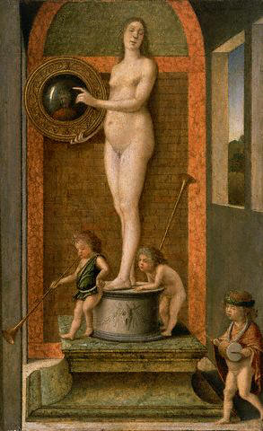 Allegory of Prudence by Giovanni Bellini